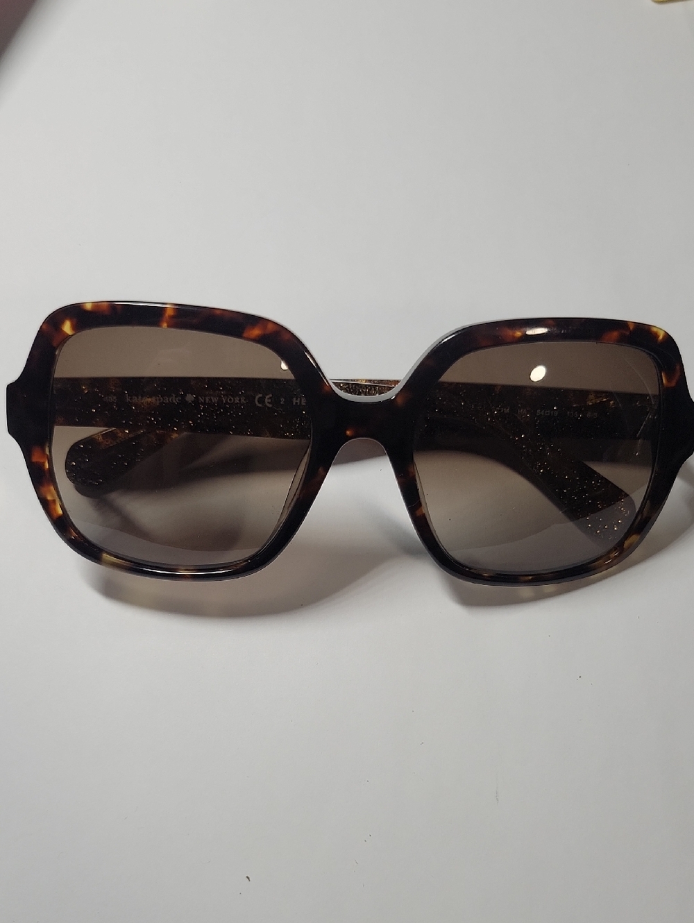 Kate Spade Tortoiseshell Oversized Women's Sunglasses - Brown